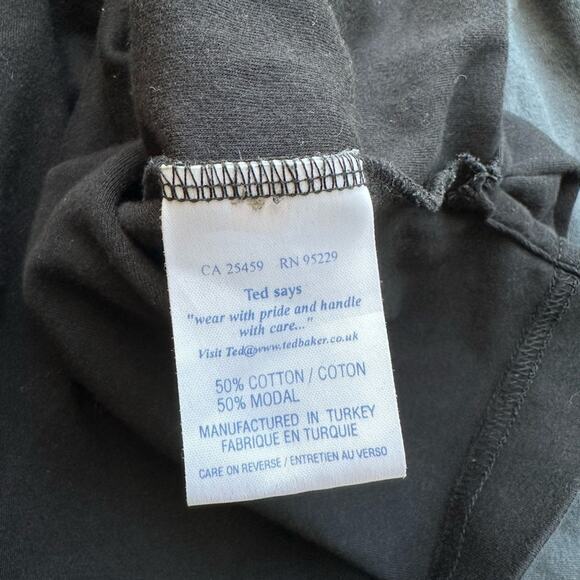 TED BAKER London Mens Long Sleeve Crewneck Sweatshirt Size 5 XL Made in Heaven - Picture 6 of 7